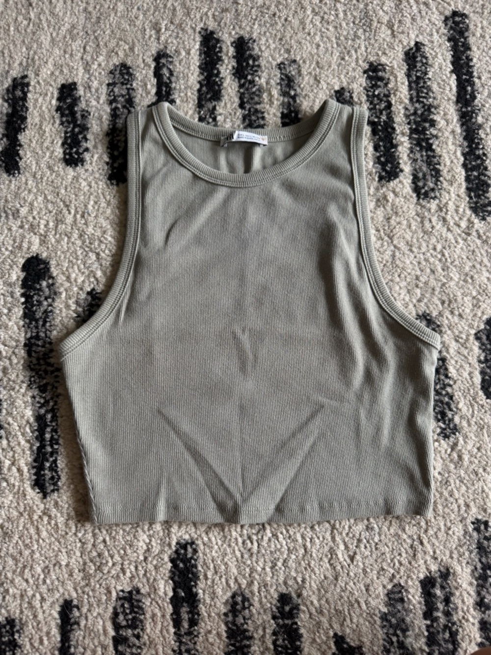 Zara Cropped Tank Top